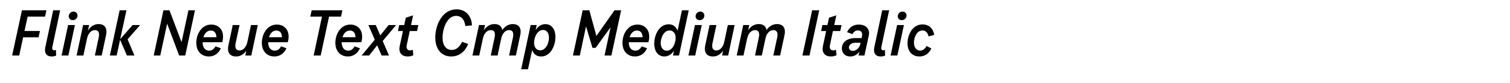 Flink Neue Text Cmp Medium Italic